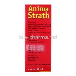 Anima Strath Herbal Yeast Food Supplement for Animals, directions