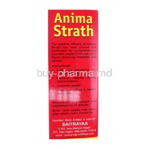 Anima Strath Herbal Yeast Food Supplement for Animals, manufacturer