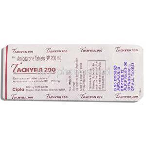 Cordarone,   Amiodarone 100 Mg Tablet	 (Sanofi )