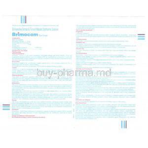 Brimocom, Generic Combigan, Brimonidine Tartrate/ Timolol Maleate Information Sheet 1