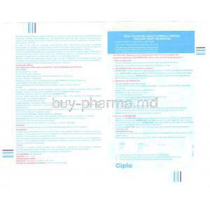 Brimocom, Generic Combigan, Brimonidine Tartrate/ Timolol Maleate Information Sheet 2