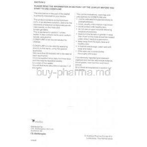 Condyline, Podophyllotoxin Solution Information Sheet 2