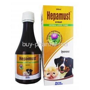 Hepamust Herbal Liver Tonic for Pets