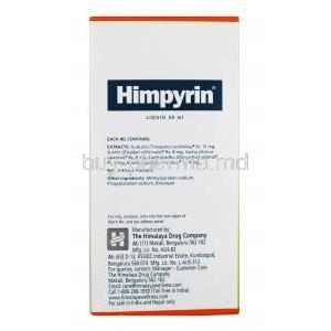 Himpyrin Liquid for Dogs and Cats manufacturer