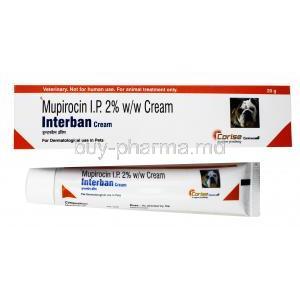 Interban Cream for Pets, Mupirocin