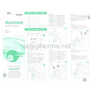 Duonase, Generic Astelin, Azelastine Hydrochloride/ Fluticasone propionate information sheet 1