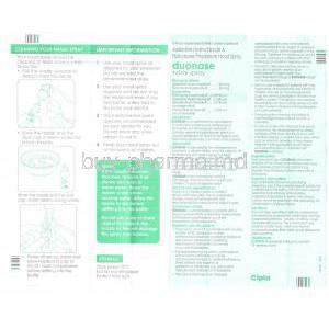 Duonase, Generic Astelin, Azelastine Hydrochloride/ Fluticasone propionate information sheet 2