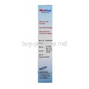 MICO HEAL, Antifungal lotion, 100ml, Box information