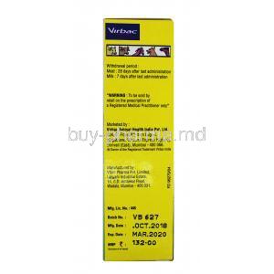 LOREXANE Spray 50ml, box information