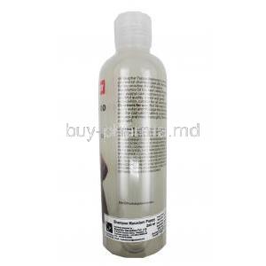Macadamia Oil Shampoo for Dogs, 250ml, bottle information