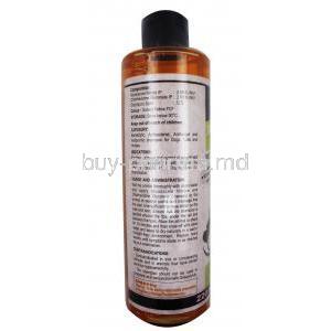 MICOVET shampoo, Miconazole,Chlorhexidine, 200ml, Bottle information