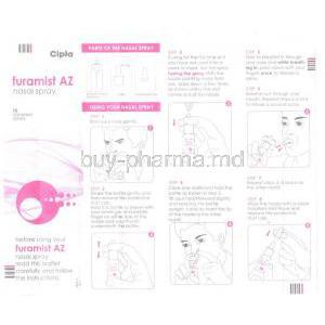 Furamist AZ, Fluticasone / Azelastine, Nasal Spray Information Sheet 1