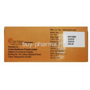 PREGAMYL FORTE, Pregabalin 75mg, Methylcobalamin 1500mcg,Tablet, Box information, Mfg, Exp date, Manufacturer