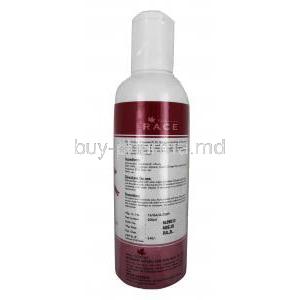 RACE Shampoo, Chlorhexidine 4%, 200ml, Bottle information