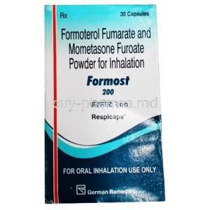 Salmeterol/ Formoterol Fumarate Inhaler box