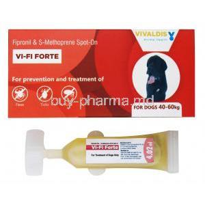 VI-FI Forte, Fipronil and S-Methoprene, 40-60kg box and spot on