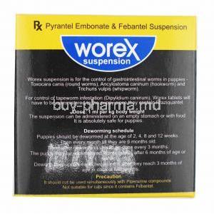 Worex Suspension dose