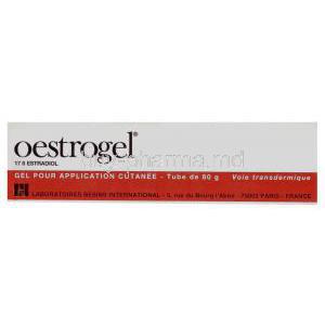 Generic  Estrace Gel, Estradiol Valerate  Gel 80 gm (Solvay)