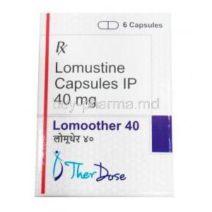 Lomoother, Lomustine 40mg box