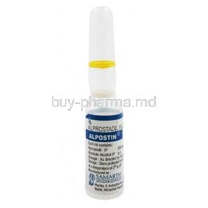 Alpostin, Alprostadil Injection Ip, 1ml, 500mcg , Ampule