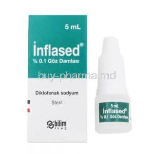 Inflased, Diclofenac Sodium, 0.1% 5ml