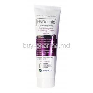 Hydronic Moisturizing cream, tube presentation