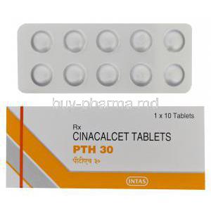 PTH 30, Generic Sensipar, Cinacalcet 30mg