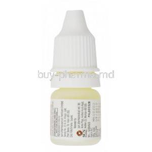 Nepalact Eye Drop, Nepafenac Ophthalmic suspension, 0.1% w/v sterile eye drops 5ml, bottle back presentation