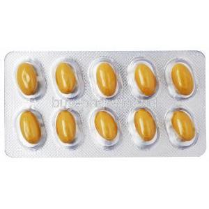 Tretiva-40, Isotretinoin capsules IP 40mg, blister pack front presentation