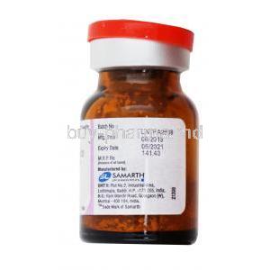 Nipress, Sodium Nitroprusside Injection IP, 50mg, Samarth, Vial bottle side presentation with information