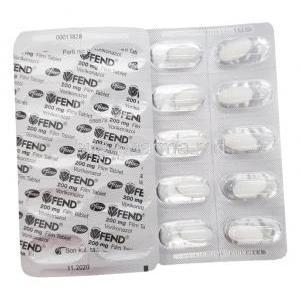 Vfend, Voriconazol 200mg, Pfizer, blister pack