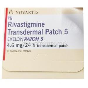 Rivastigmine Patches, 4.6mg / 24h patch, Novartis