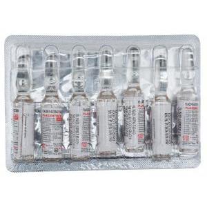 Placentrex Injection, Human Placenta, 0.1gm/ml 2ml ampule, blister pack presentation with ampoules