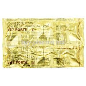 VB7 Forte capsules, blister pack