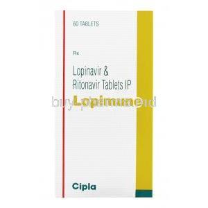 Lopimune, Ritonavir and Lopinavir box