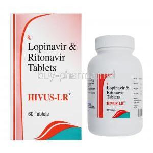 Hivus-LR, Ritonavir and Lopinavir box