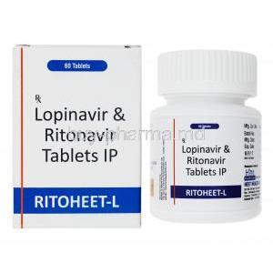 Hivus-LR, Ritonavir and Lopinavir box