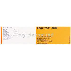 Tegrital, Generic Tegretol, Carbamazepine  manufacturer information