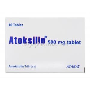 Atoksilin, Amoxicillin 500mg box