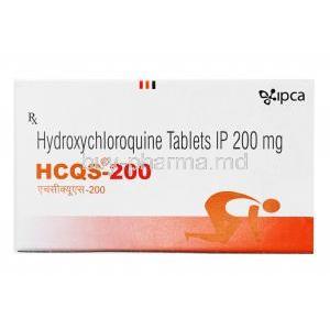 HCQS, Hydroxychloroquine box front