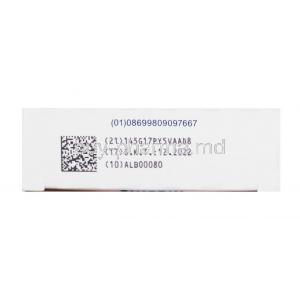 Tavanic, Levofloxacin 500mg box side 3