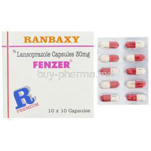 Fenzer, Generic  Prevacid,  Lansoprazole 30 Mg