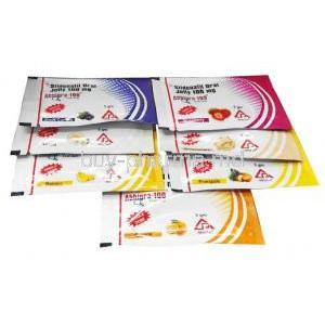 Abhigra Oral Jelly, Sildenafil sachets