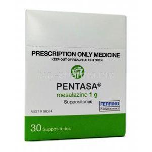 Pentasa Suppositories, Mesalamine