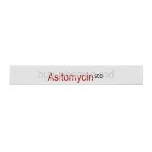 Astomycine, Azithromycin 500mg box top