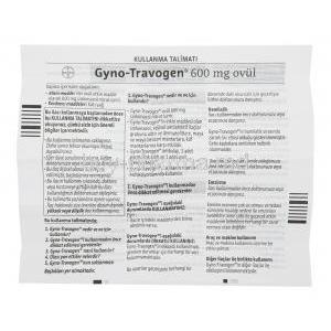 Gyno-Travogen, Isoconazole Nitrate leaflet front