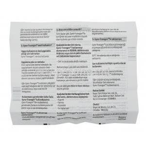 Gyno-Travogen, Isoconazole Nitrate leaflet back