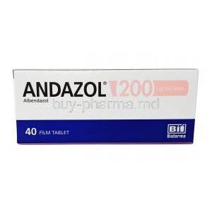 ANDAZOL (NE) 200mg 40Tab box front