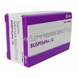 BUSPISAVA 10mg 100 Tab box