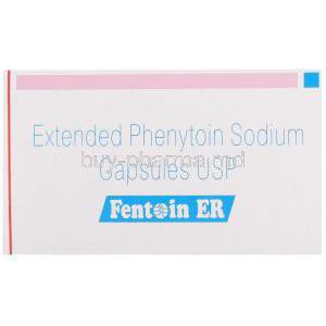 Generic  Dilantin, Fentoin ER, Phenytoin Sodium box